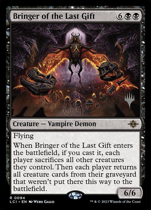 Portador da Última Dádiva — The Lost Caverns of Ixalan Promos 94p