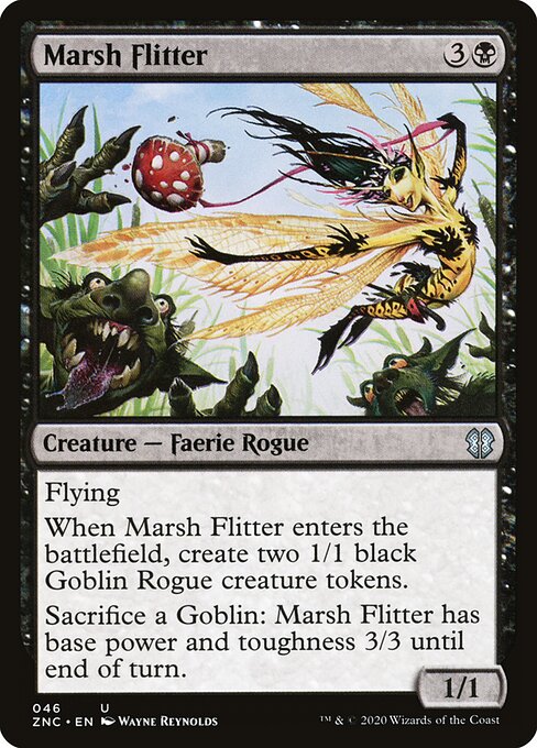 Esvoaçadora do Pântano — Zendikar Rising Commander 46
