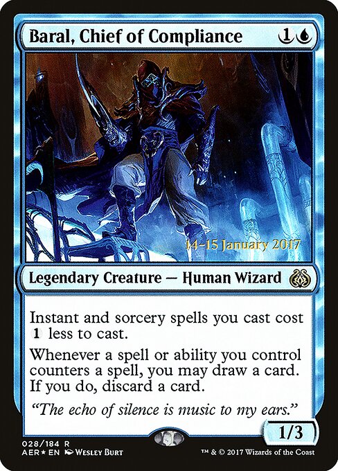 Baral, Chefe da Conformidade — Aether Revolt Promos 28s