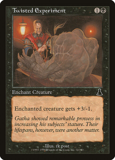 Experiência Distorcida — Urza's Destiny 74