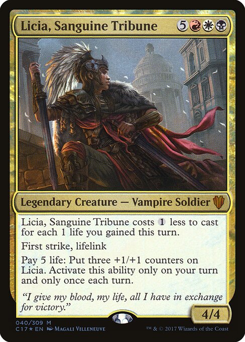 Licia, Tribuna Sanguinária — Commander 2017 40