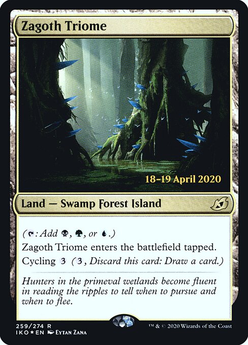 Trioma de Zagoth — Ikoria: Lair of Behemoths Promos 259s