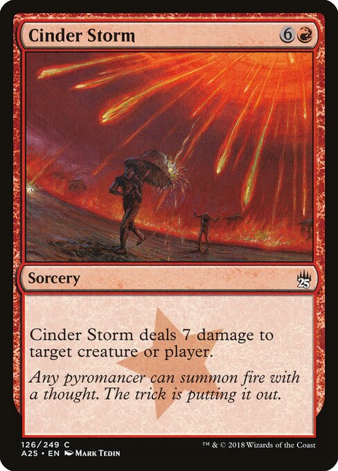 Cinder Storm — Masters 25 126