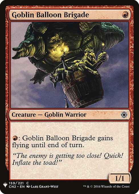 Brigada Baloeira Goblin — The List CN2-159