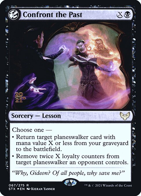 Confrontar o Passado — Strixhaven: School of Mages Promos 67s