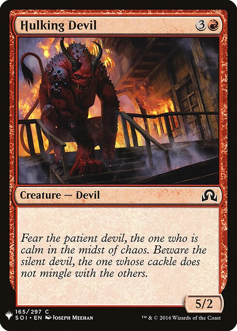 Diabo Brutamontes — The List SOI-165