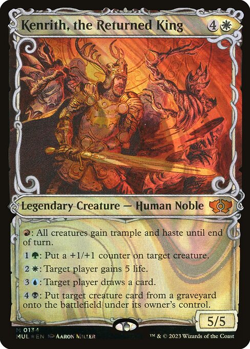 Kenrith, o Rei Regresso — Multiverse Legends 134