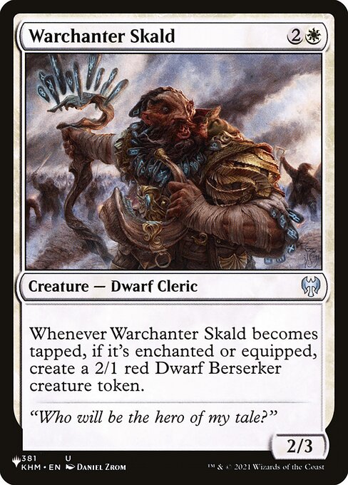 Skald Cantador de Guerra — The List KHM-381