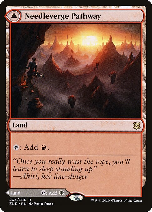 Needleverge Pathway — Zendikar Rising 263
