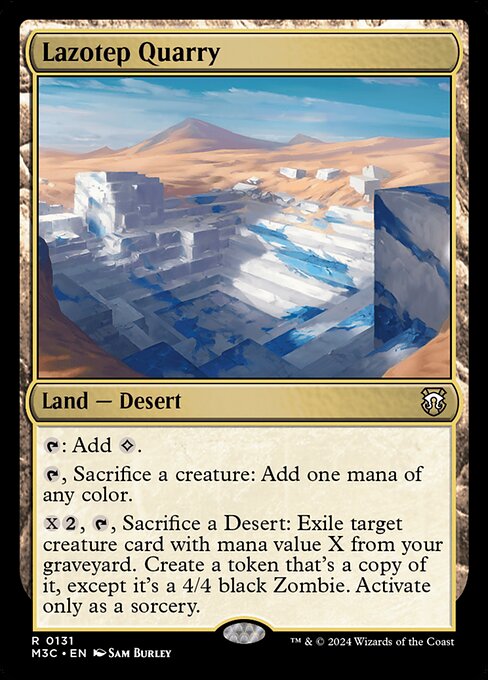 Lazotep Quarry — Modern Horizons 3 Commander 131