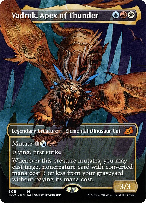Vadrok, Ápice do Trovão — Ikoria: Lair of Behemoths 308