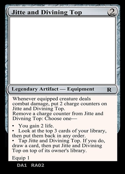 Jitte and Divining Top — Unknown Event RA02c