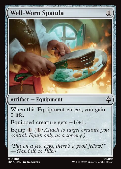 Well-Worn Spatula — The Hobbit 180