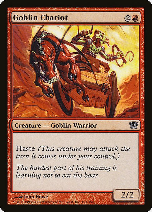 Carruagem Goblin — Ninth Edition 191★