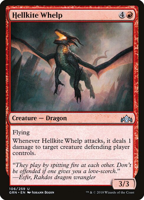 Filhote de Dragão Avérneo — Guilds of Ravnica 106