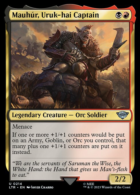 Mauhúr, Capitão Uruk-hai