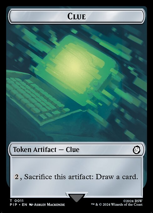 Clue — Fallout Tokens 11