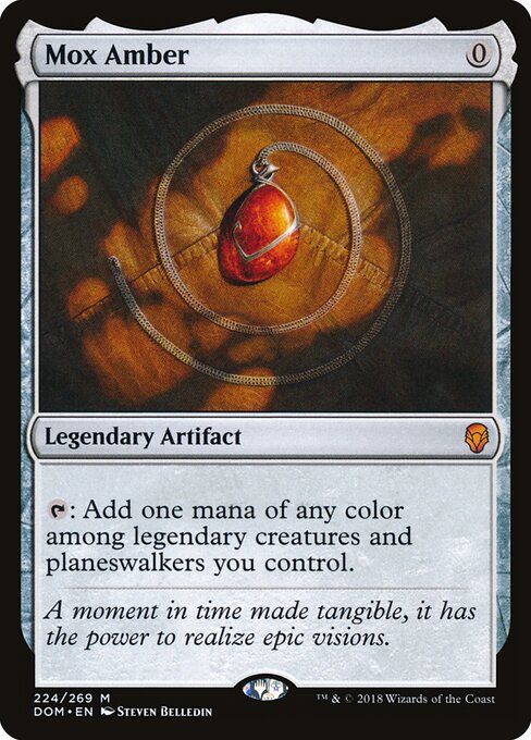 Mox de Âmbar — Dominaria 224