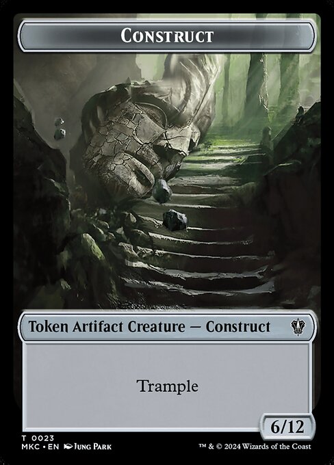 Construct — Murders at Karlov Manor Commander Tokens 23