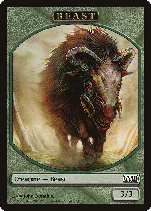 Beast — Magic 2011 Tokens 4