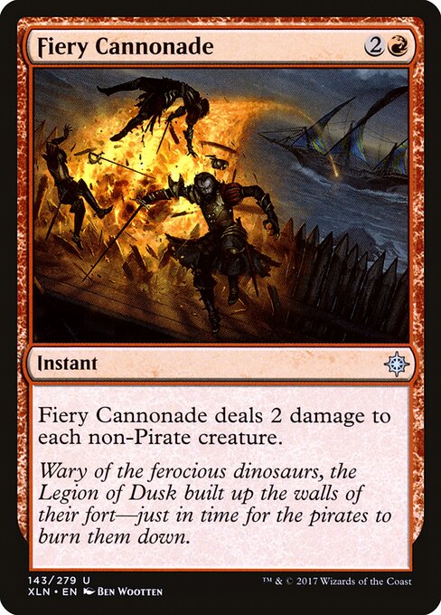 Canhonada Ardente — Ixalan 143