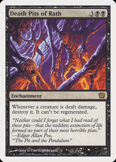 Fossos da Morte de Rath — Ninth Edition 123