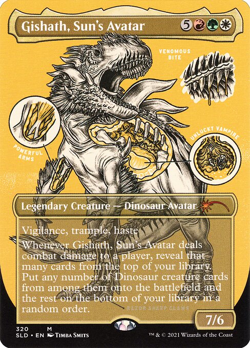 Gishath, Avatar do Sol — Secret Lair Drop 320