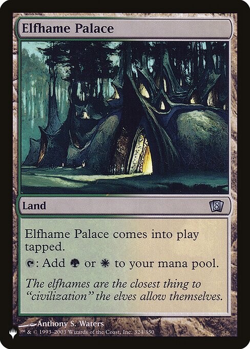 Palácio de Elfilar — The List 8ED-324