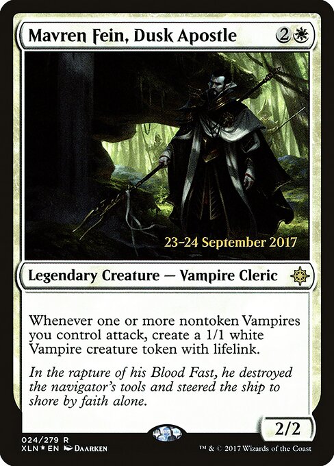 Mavren Fein, Apóstolo do Crepúsculo — Ixalan Promos 24s