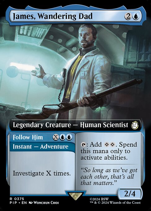 James, Wandering Dad // Follow Him — Fallout 375