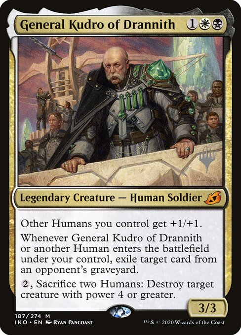 General Kudro de Drannith — Ikoria: Lair of Behemoths Promos 187p