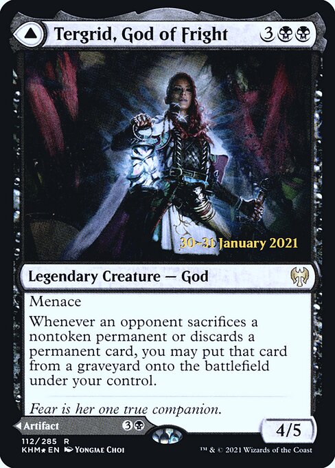 Tergrid, God of Fright — Kaldheim Promos 112s