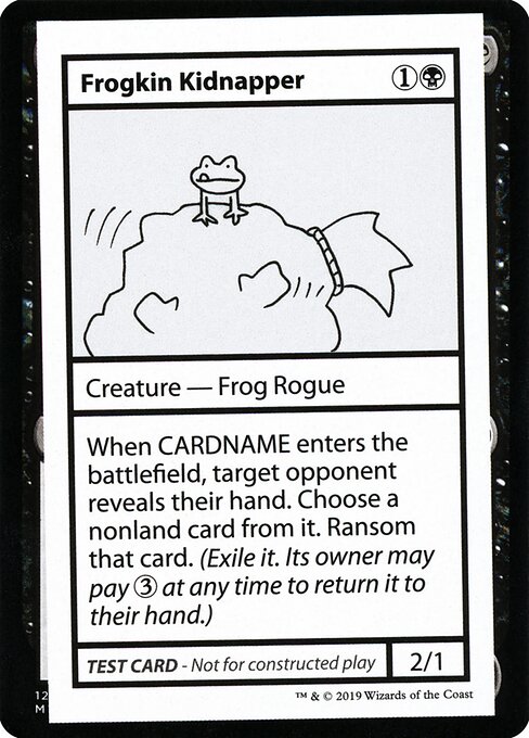 Frogkin Kidnapper — Mystery Booster Playtest Cards 2021 42