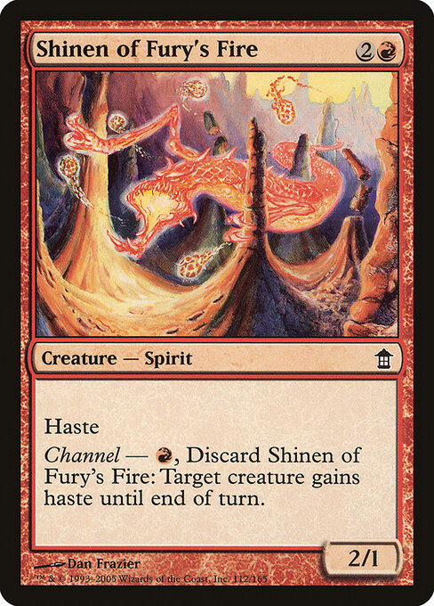 Shinen do Fogo da Fúria — Saviors of Kamigawa 112