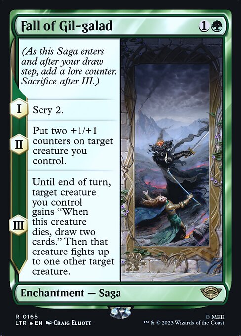 Queda de Gil-galad — Tales of Middle-earth Promos 165s