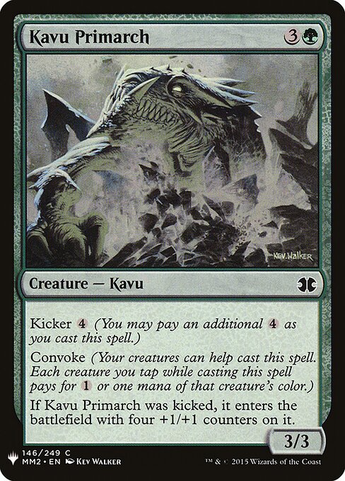 Primarca Kavu — The List MM2-146