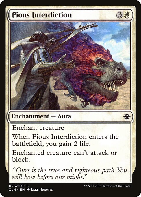 Interdição Pia — Ixalan 26