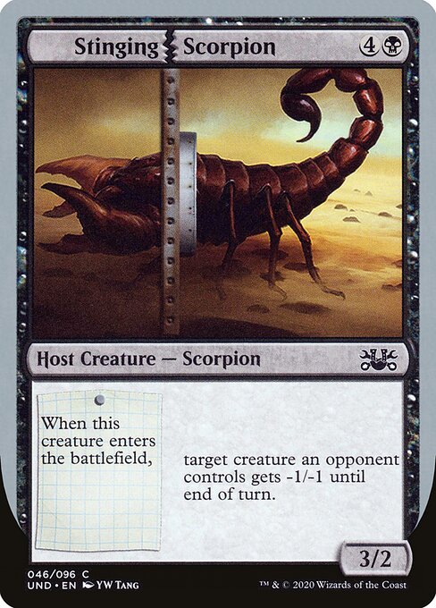 Stinging Scorpion — Unsanctioned 46