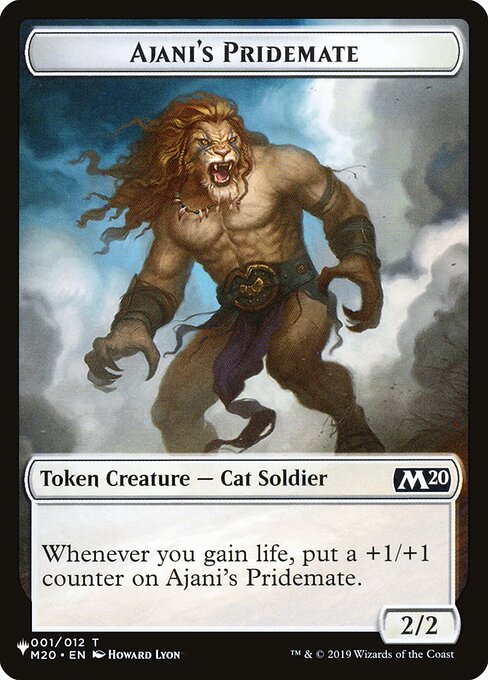 Ajani's Pridemate — The List TM20-1