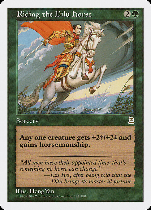 Riding the Dilu Horse — Portal Three Kingdoms 144