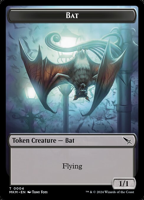 Bat — Murders at Karlov Manor Tokens 4