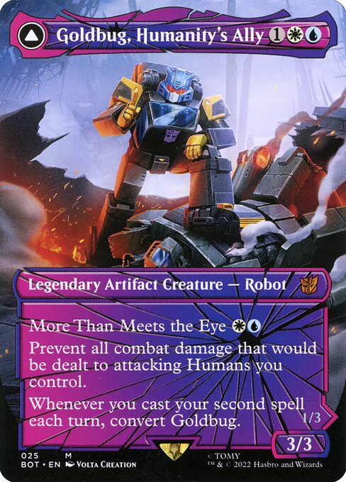 Goldbug, Humanity's Ally — Transformers 25