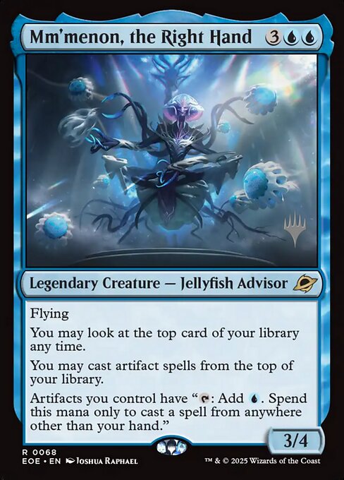 Mm'menon, the Right Hand — Edge of Eternities Promos 68p
