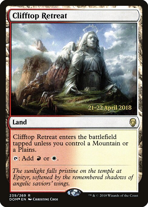 Retiro da Falésia — Dominaria Promos 239s