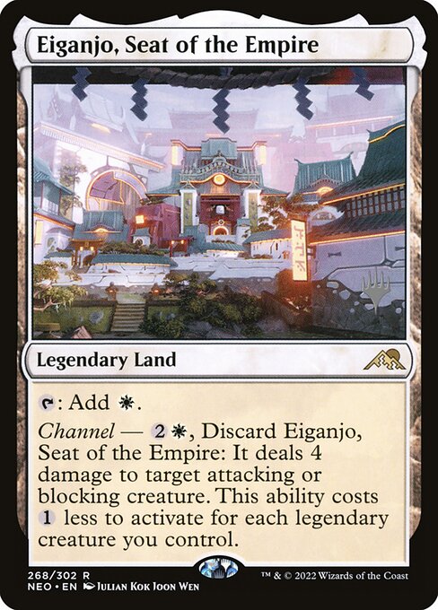 Eiganjo, Sede do Império — Kamigawa: Neon Dynasty Promos 268p