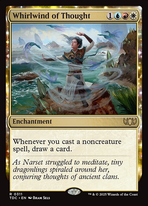 Redemoinho de Pensamentos — Tarkir: Dragonstorm Commander 311