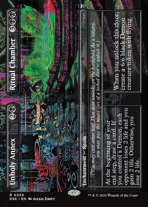 Unholy Annex // Ritual Chamber — Duskmourn: House of Horror 339