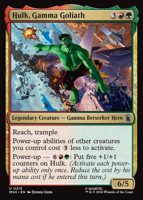 Hulk, Gamma Goliath — Marvel Super Heroes 215