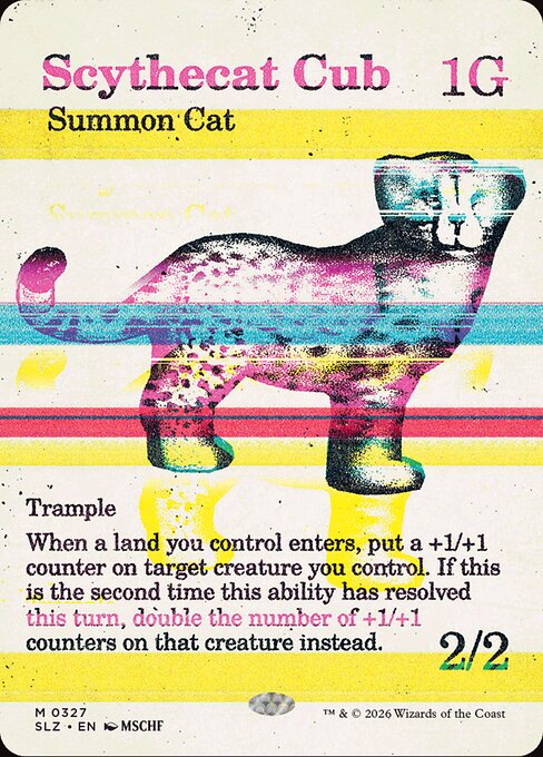 Scythecat Cub — The Zeta Set 327