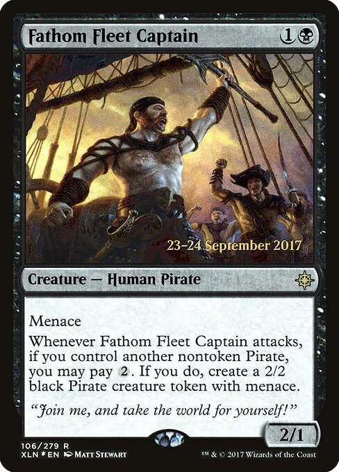 Capitão da Frota Abissal — Ixalan Promos 106s